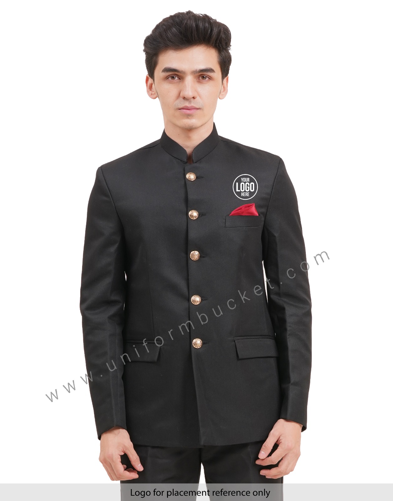 MEN'S BLACK JODHPURI DESIGNER SUIT view 1